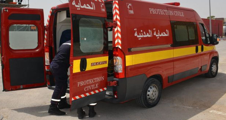 الحماية المدنية: تسجيل  9 وفيات و367 إصابة في حوادث مختلفة