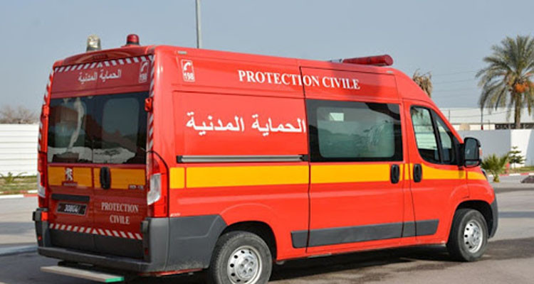 الحماية المدنية: تسجيل 7 وفيات و351 إصابة في حوادث مختلفة
