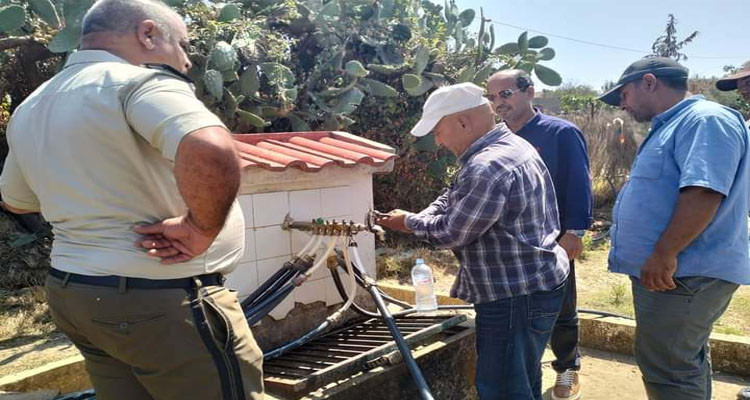 عين دراهم: حملة ضد الربط العشوائي بشبكة الماء الصالح للشرب