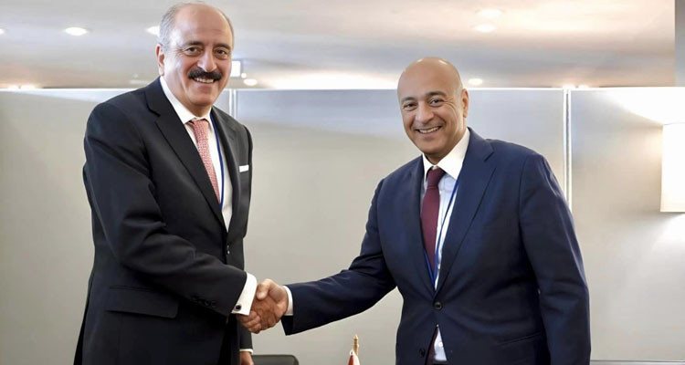 وزير الخارجية يلتقي في نيويورك أمين عام مجلس التعاون الخليجي