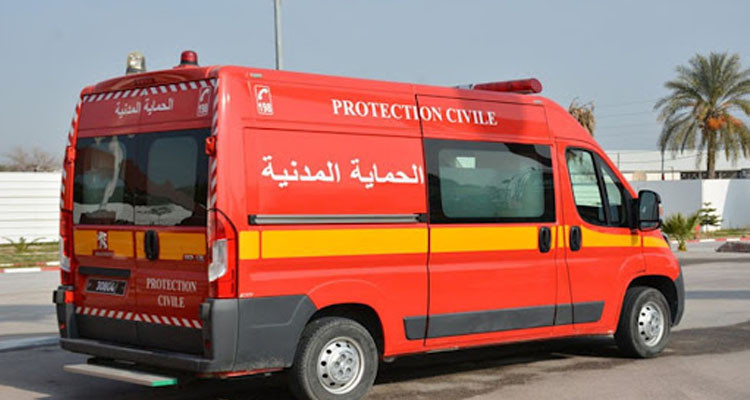 الحماية المدنية:  تسجيل 292 إصابة في حوادث مختلفة