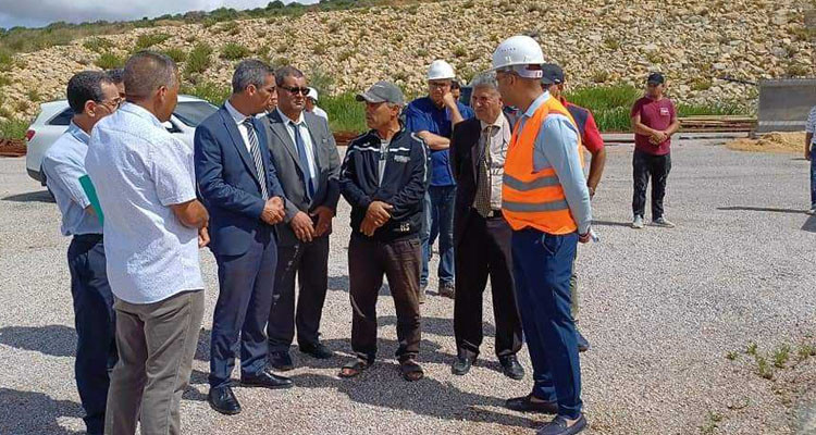 بنزرت: نسبة تقدم أشغال مشروع سد الدويميس ببنزرت الجنوبية بلغت 97 بالمائة