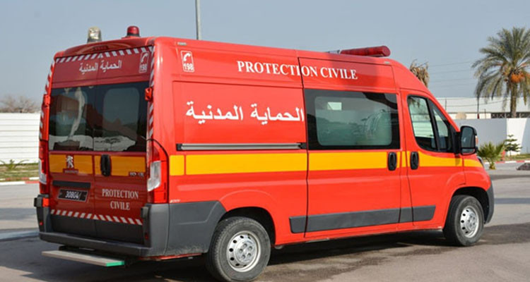 الحماية المدنية: تسجيل 366 إصابة في حوادث مختلفة