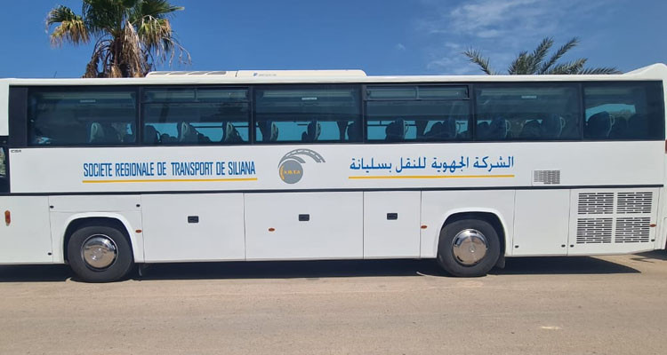 الشركة الجهوية للنقل بسليانة تعزز أسطولها بـ3 حافلات جديدة