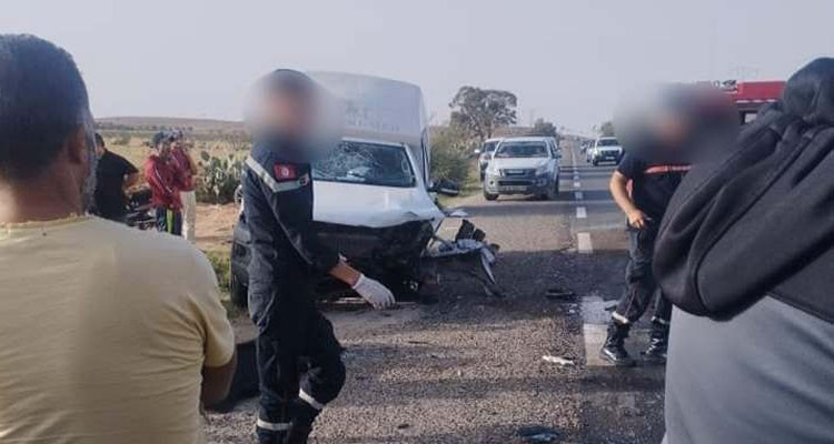 سيدي بوزيد: وفاة 3 أشخاص في حادث مرور