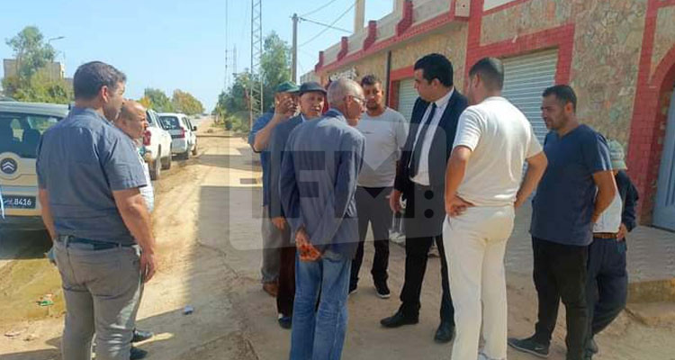 غار الدماء: تم الاتفاق على استئناف ربط حي الشهيد ماهر القاسمي بشبكة التطهير