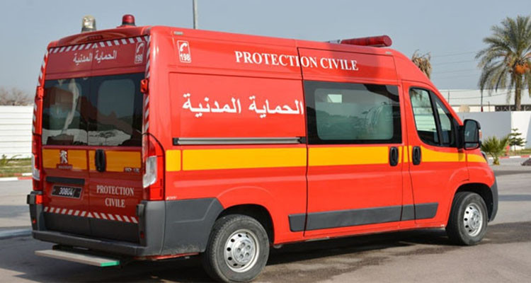 الحماية المدنية: تسجيل 465 إصابة في حوادث مختلفة