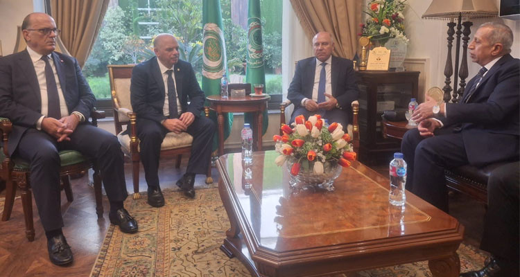 فحوى لقاء وزير النقل برئيس الأكاديمية العربية للعلوم والتكنولوجيا والنقل البحري