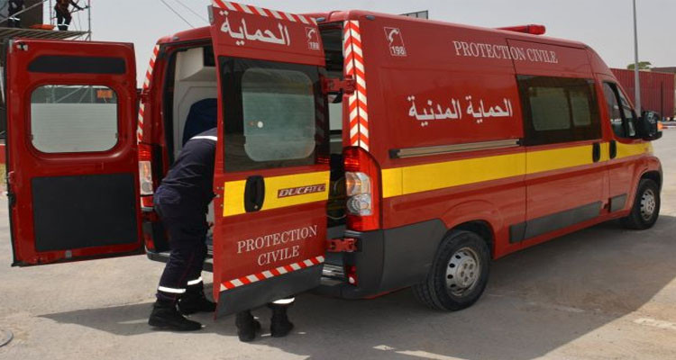 صفاقس: إصابة 4 أشخاص في حادث انزلاق سيارة