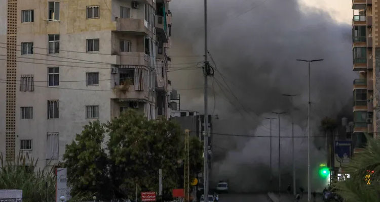 قصف على الضاحية الجنوبية لبيروت بعد إنذار إس/را/ئ/ي/ل بالإخلاء