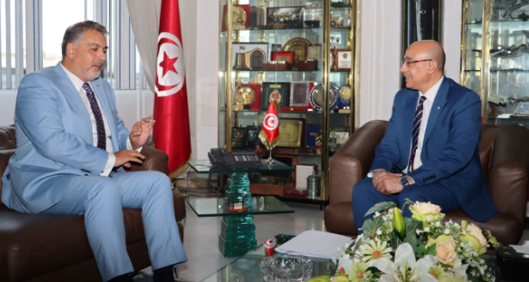 سُبل تطوير آفاق التعاون العسكري محور محادثة بين وزير الدفاع وسفير رومانيا لدى تونس