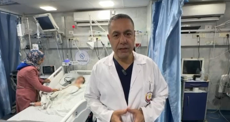 اعتقال مدير مستشفى كمال عدوان الدكتور حسام أبو صفية