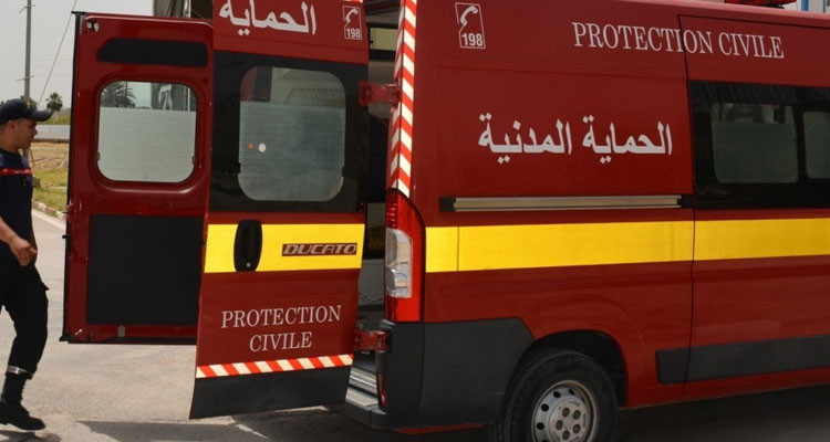 الحماية المدنية: تسجيل أكثر من 300 إصابة في حوادث مختلفة