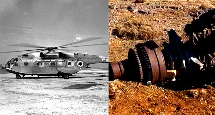 إ/س/ر/ا/ئ/ي/ل تستعيد حطام مروحية سقطت في سوريا قبل 50 عاما