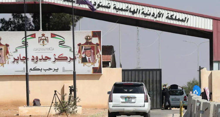 الأردن يغلق معبر جابر الحدودي مع سوريا