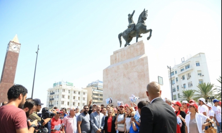 مدير الحملة الانتخابية لسلمى اللومي يرد على أنباء انسحابها من السباق الرئاسي