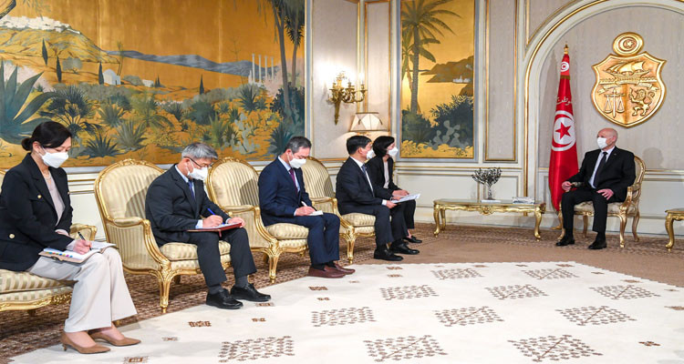 The President received the Korean Minister of Interior & Safety