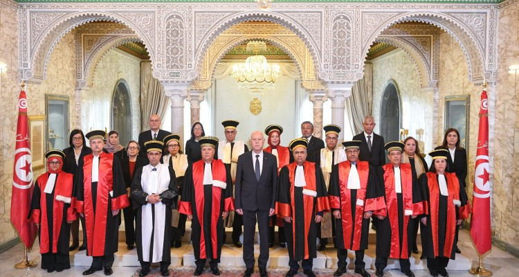 Saied ratifies the appointment of members of the judicial councils