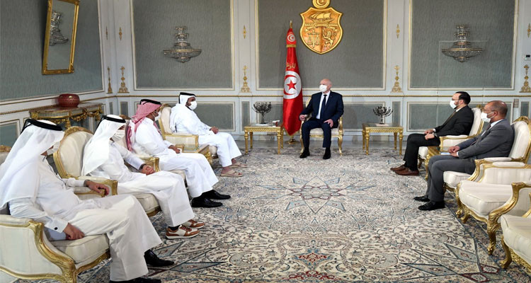 The President received the Chairman of Ooredoo Group