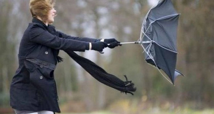 Today’s weather : strong winds
