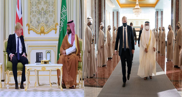 British PM meets Saudi, UAE leaders as Ukraine war affects oil prices