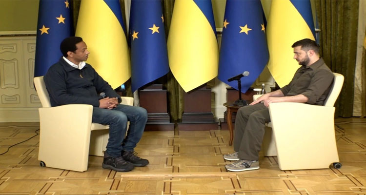 In an exclusive interview: Zelenskyy talks about the war