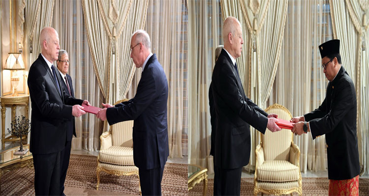 New Ambassadors of Indonesia and Russia to Tunisia