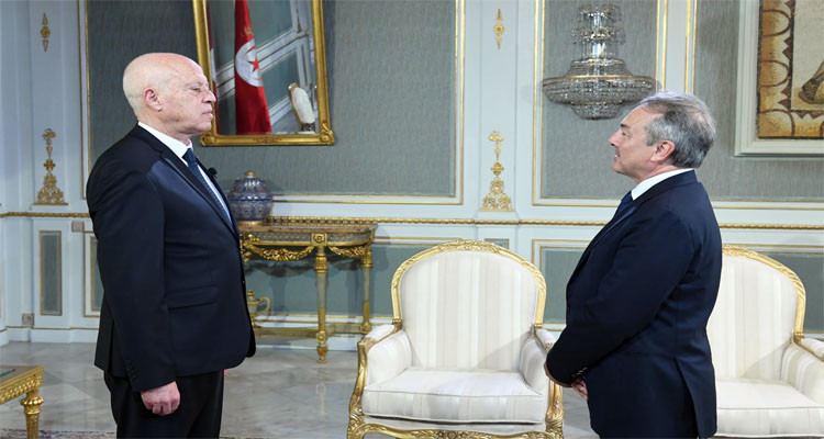 Kais Saied received the Special Envoy of the French President