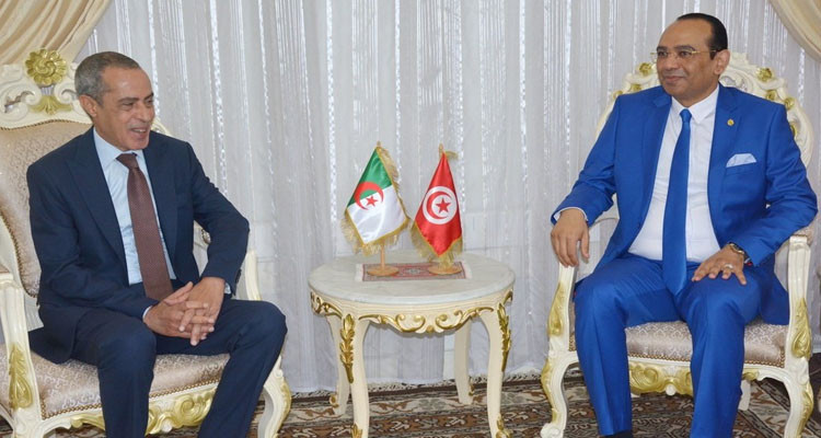 The Minister of Religious Affairs receives the Algerian Ambassador