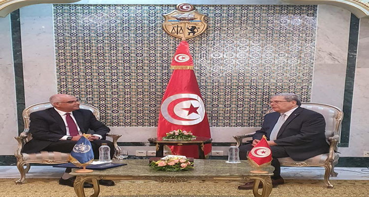 Jerandi received the new WHO representative to Tunisia