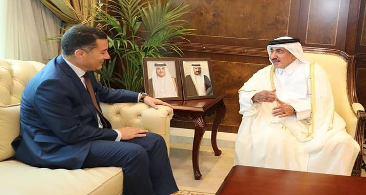 A meeting between the Tunisian and the Qatari Ministers of transport