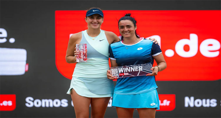 Ons Jabeur takes Berlin WTA title after injured Bencic retires