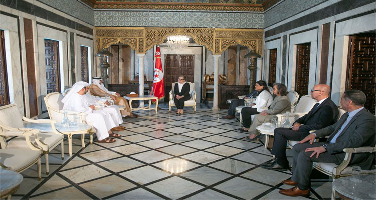 A high-level Tunisian-Emirati working session