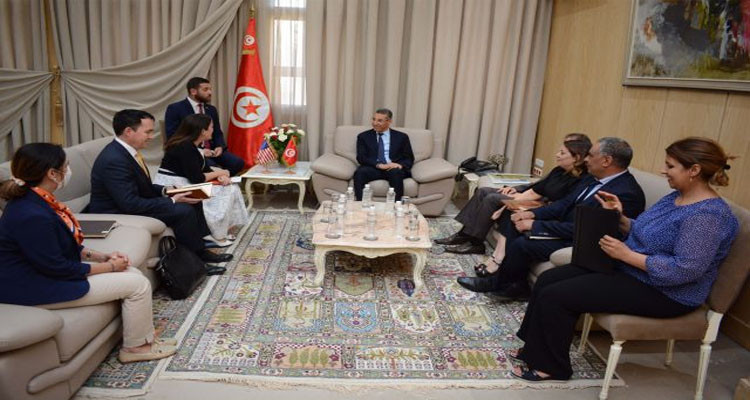 The Tunisian Minister of Interior received the US Chargée d’Affaires