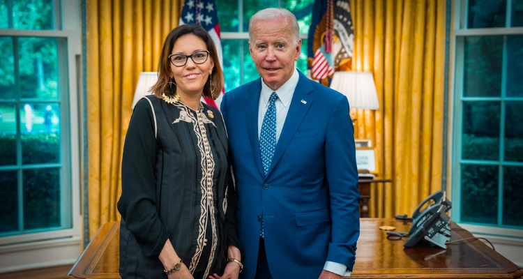 The US President received the Tunisian Ambassadress to Washington