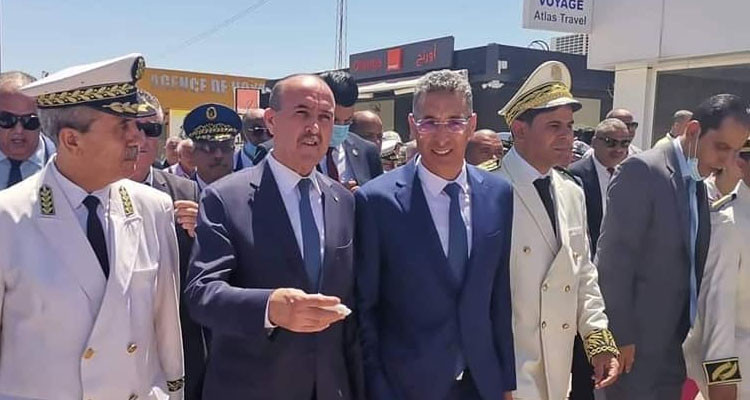 A joint coordination visit for the Algerian and Tunisian Interior Ministers