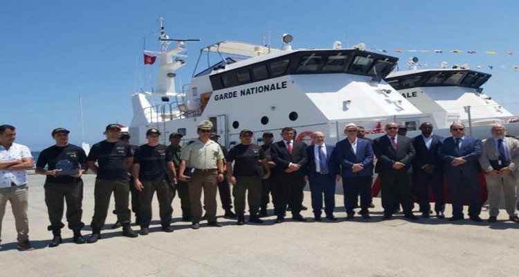 Tunisian-Italian cooperation: 2 refurbished Tunisian sentinel vessels