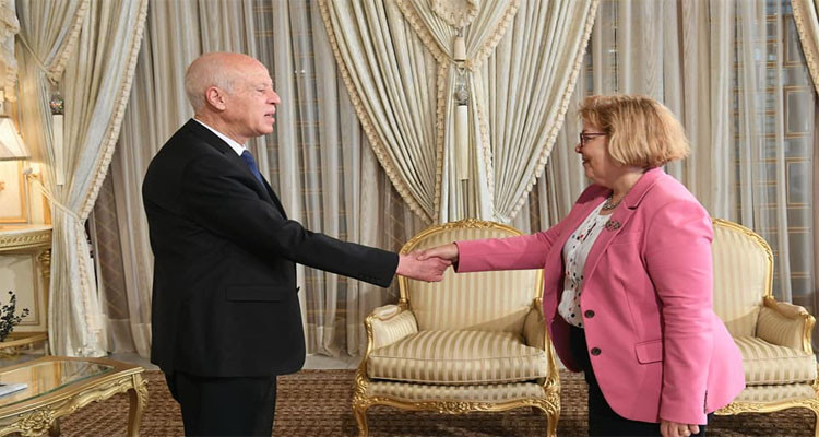 The Tunisian President received the US Assistant Secretary of State