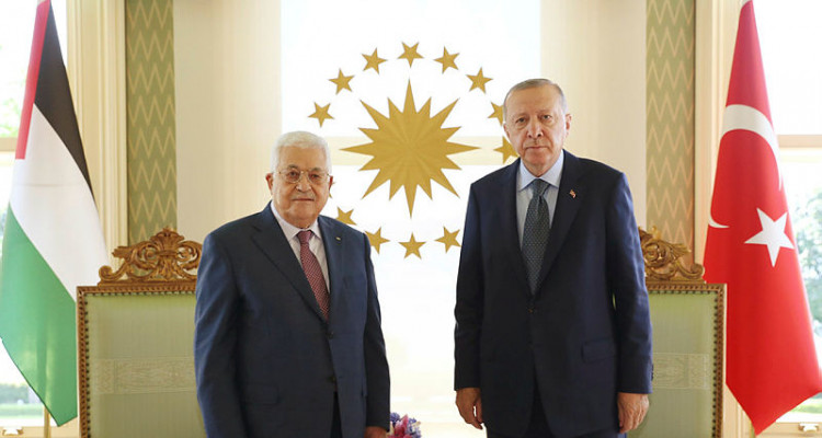The Turkish and Palestinian President met for talks in Ankara