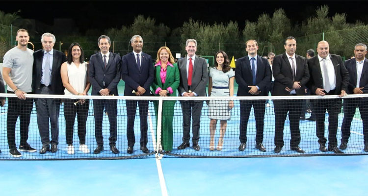 Sousse: Opening of the International Tennis Academy