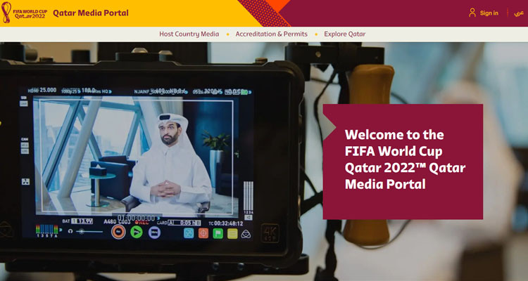 FIFA World Cup 2022: the launch of Qatar Media Portal