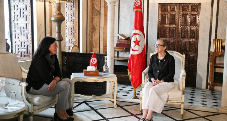 Head of Government meets UNDP Resident Representative in Tunisia