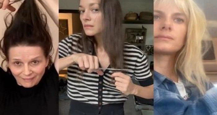 French stars chop off hair to show their solidarity with Iranian protesters