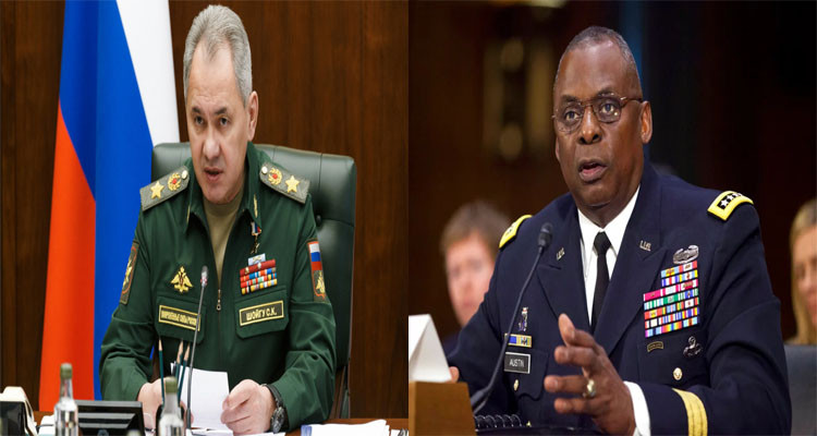 Phone call between the U.S. and Russian defense ministers