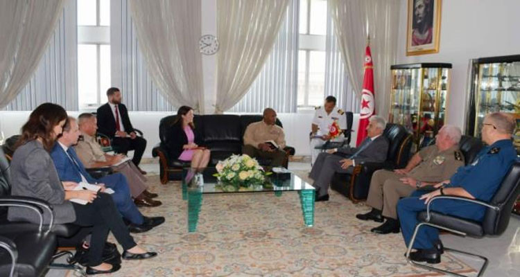 Working session between the Defense Minister and Commander of AFRICOM