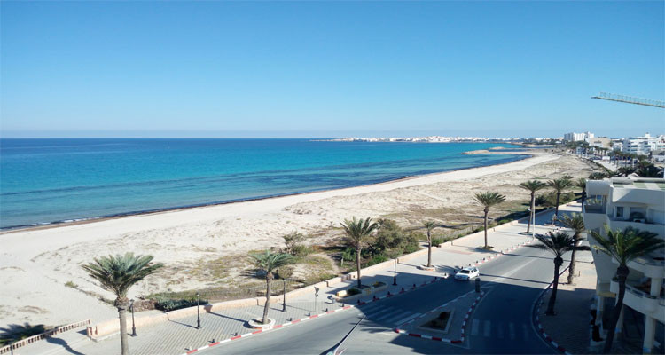 Corniche beach in Mahdia: the first ecological beach in Tunisia