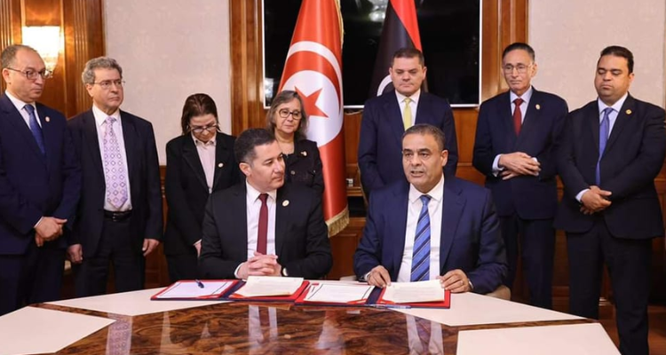 Opening of the marine line between Tunisian and Libyan ports