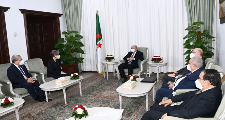 Algiers: The President receives the Tunisian Head of Government