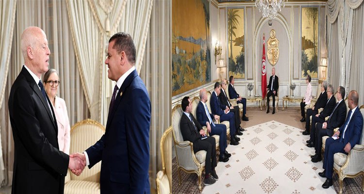 Saied, Dbeibah: discussing bilateral relations and situation in Libya