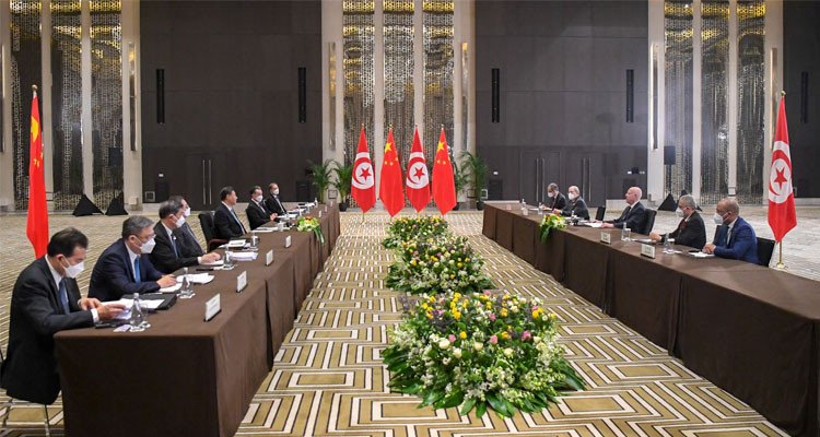 Tunisia, China: a working session between the two Presidents in Riyadh